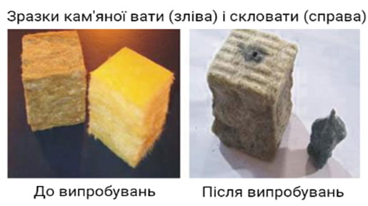 Класифікація будівельних матеріалів за групами горючості