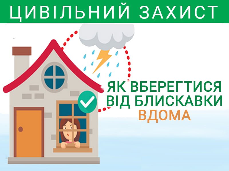 Як вберегтися від блискавки вдома