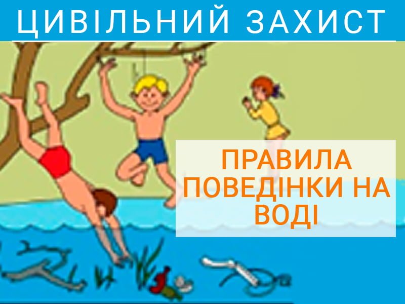 Правила поведінки на воді