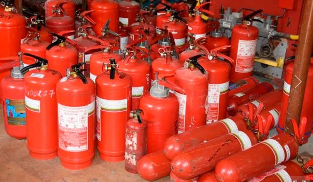 Коли проводиться технічне обслуговування вогнегасників
