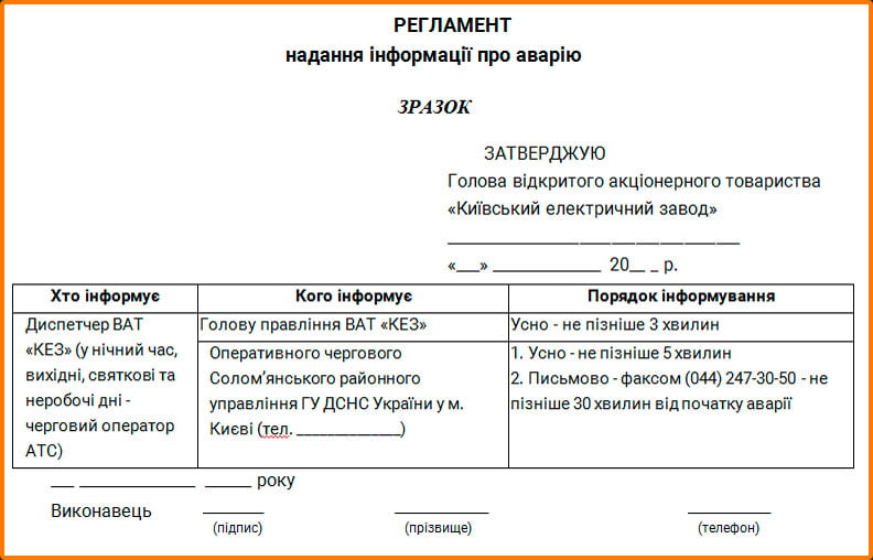 Navchannia-z-pytan-tekhnohennoi-bezpeky-Rehlament-nadannia-informatsii-pro-avariiu-zrazok-tekhnospektr-servis