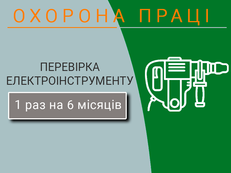 Перевірка електроінструменту - ТЕХНОСПЕКТР-СЕРВІС