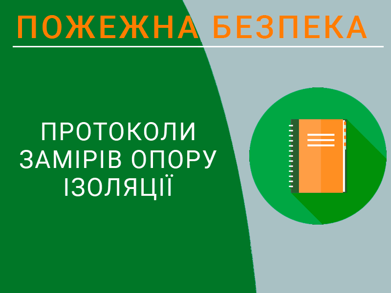 Протоколи замірів опору ізоляції Техноспектр-Сервіс